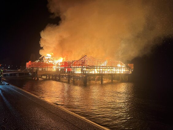 Brand Badhütte Rorschach